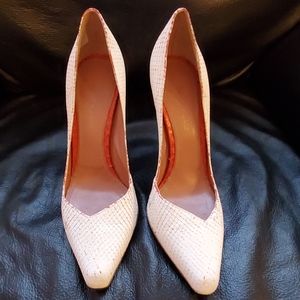 Derek Lam Daytona Python Pumps